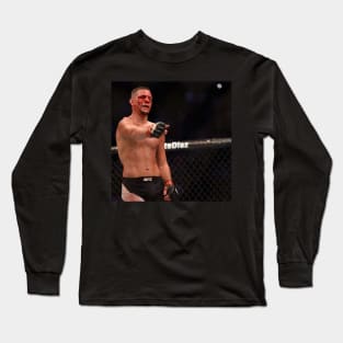 Nate Diaz 'The Stockton Slugger' Long Sleeve T-Shirt